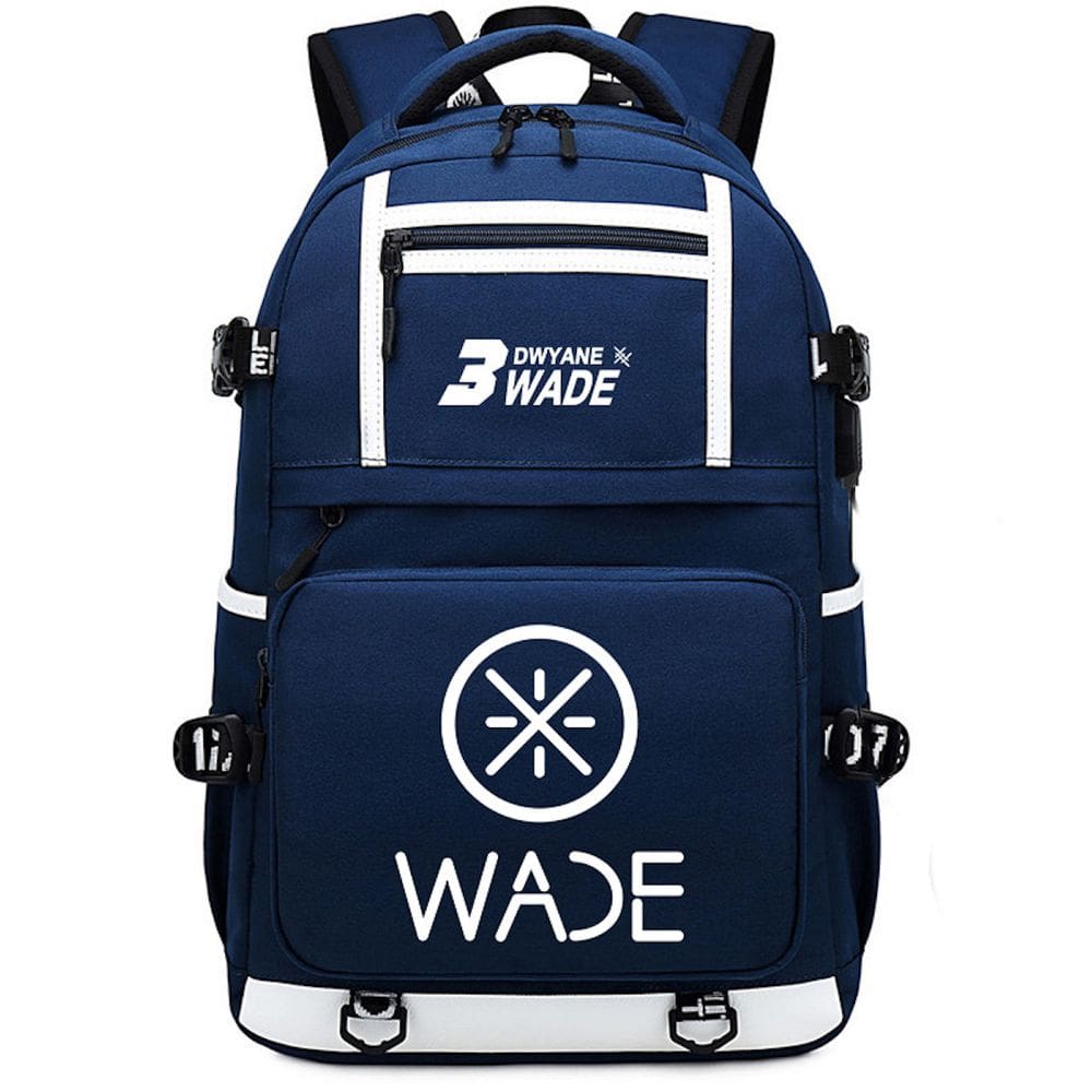 Mochila escolar infantil Wades Impressa em 3D Oxford 30x15x47cm