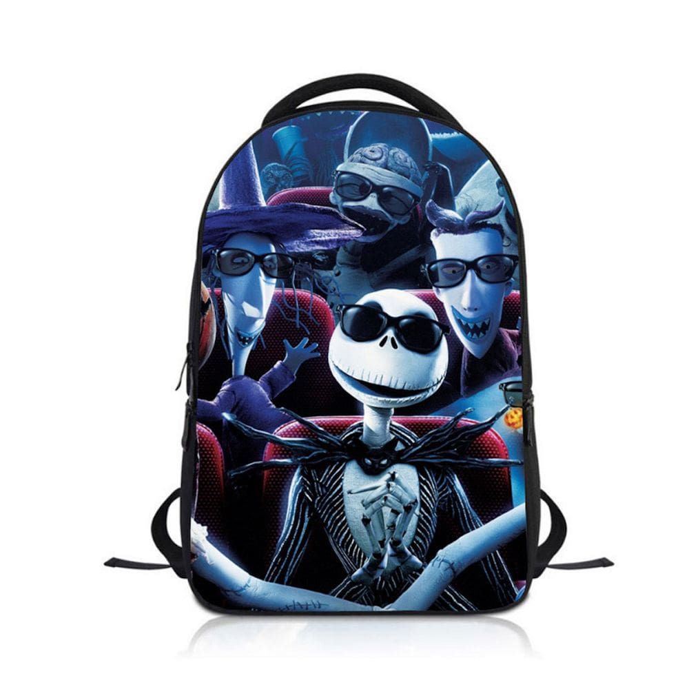 Mochila Nightmares Before Christmas Kids School 28x13x44cm