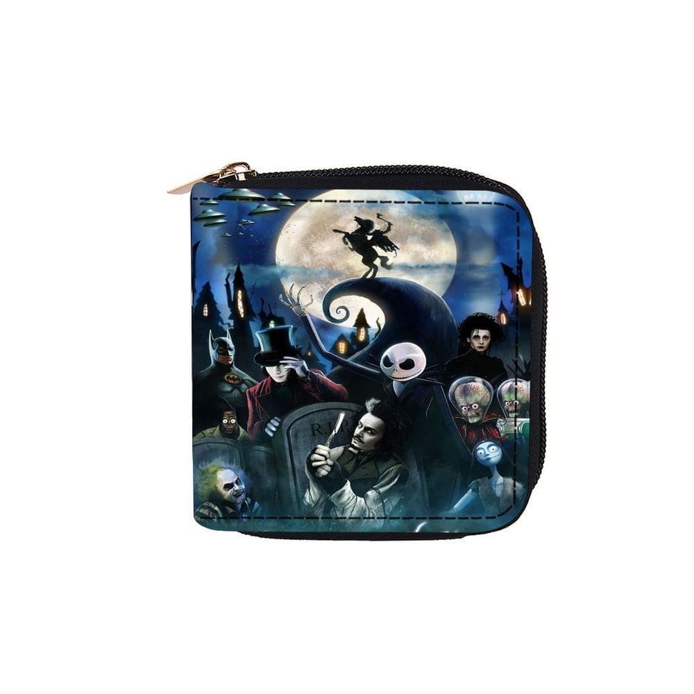 Wallet Nightmares Before Christmas Anime de Jack Skellington