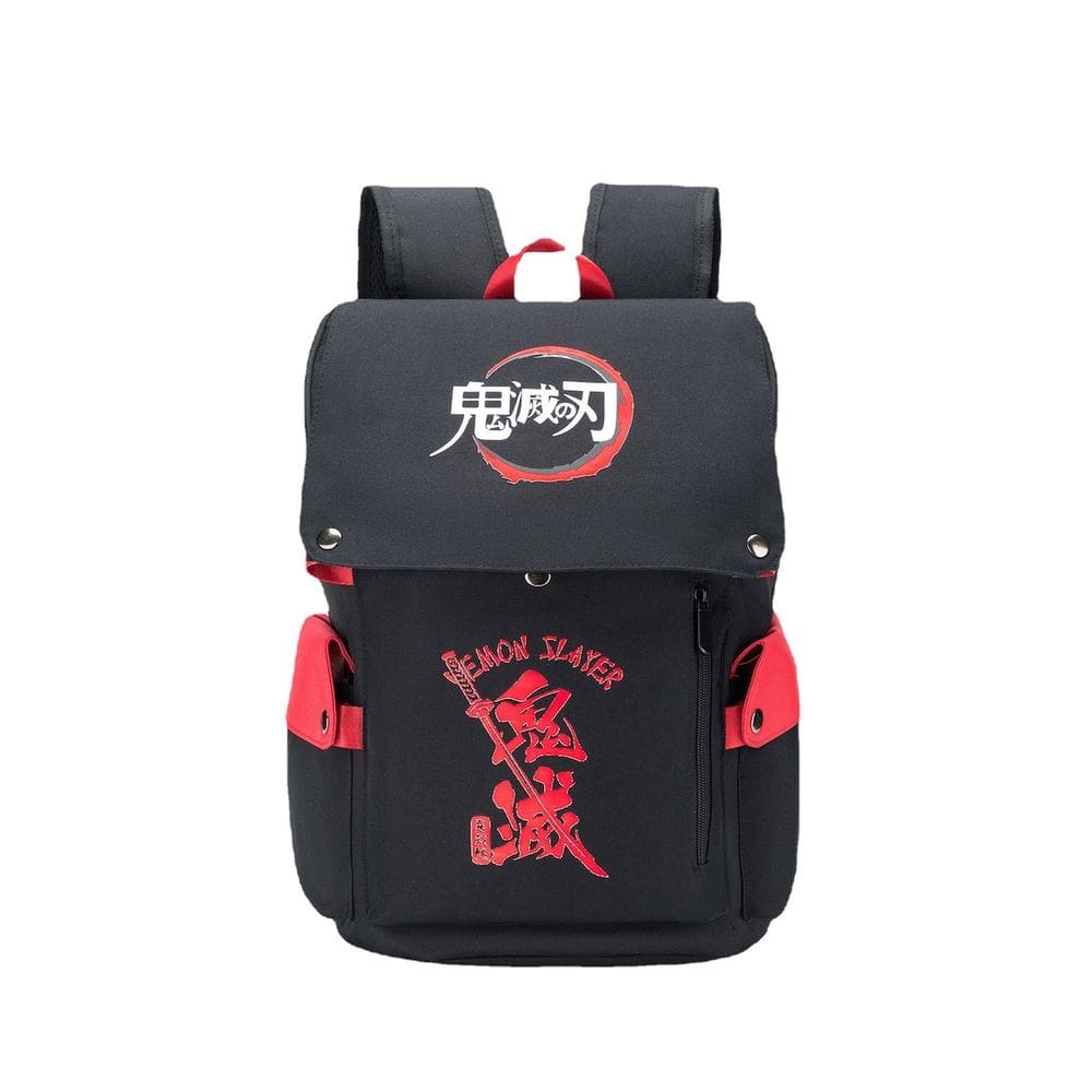 Mochila escolar infantil Demons Slayers 3D Oxford 34x21x48cm