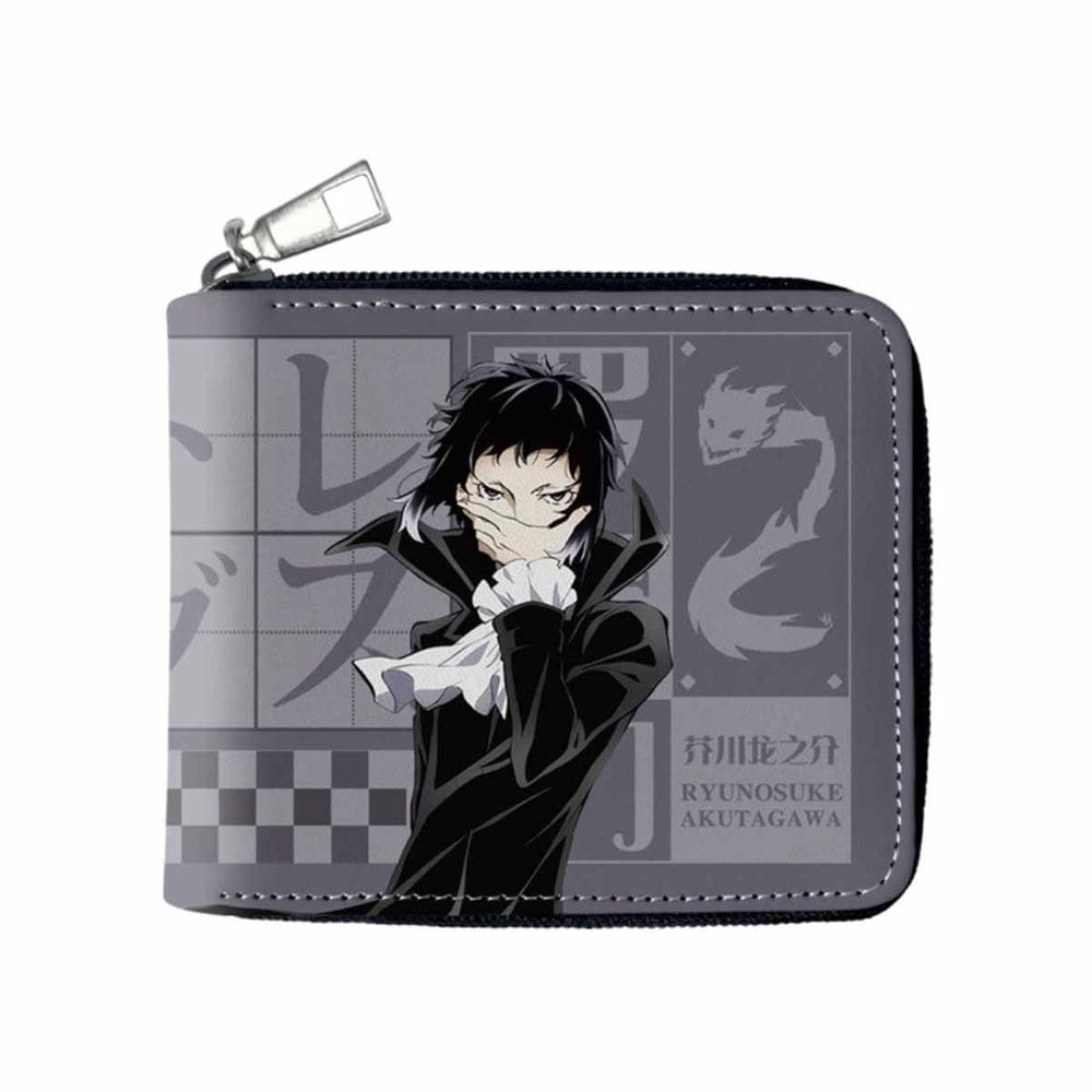 Carteira Bungos Strays Dogs Ryunosukes Akutagawas Anime PU