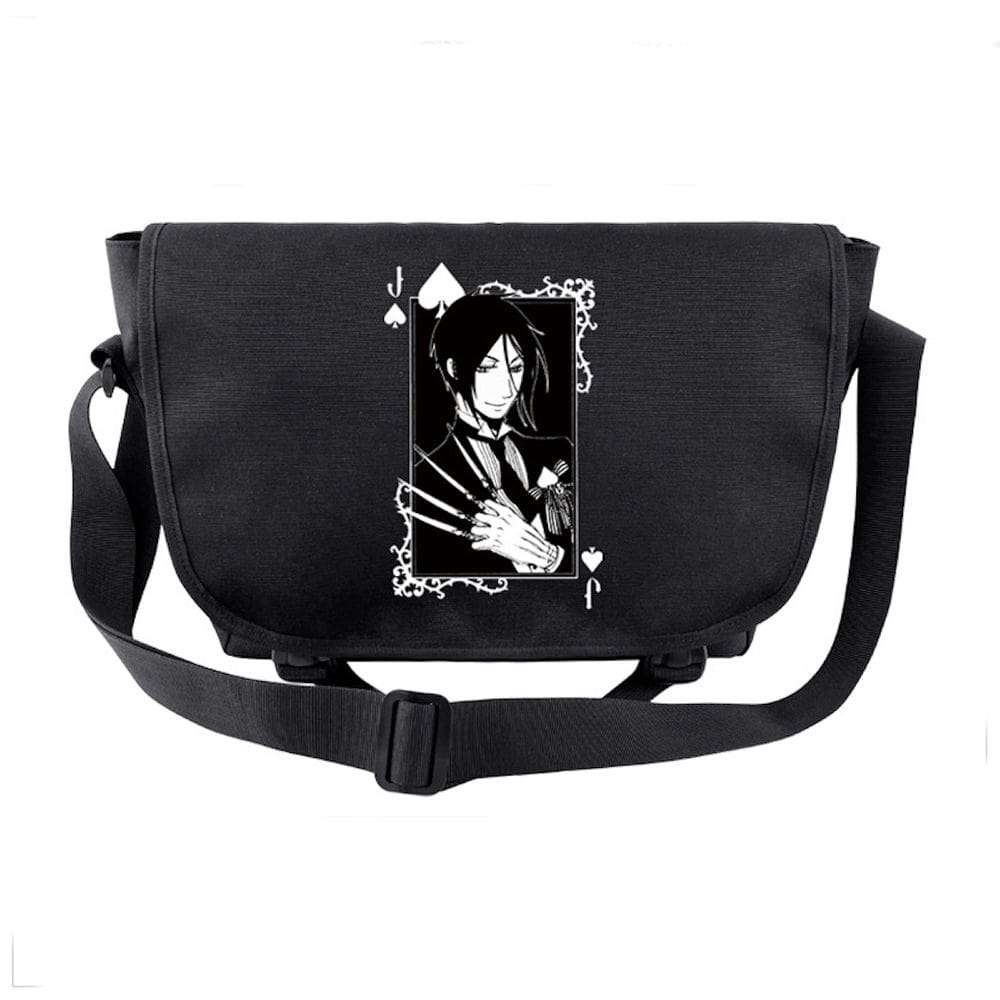 Bolsa de ombro Anime Black Butlers Messenger 40x10x26cm