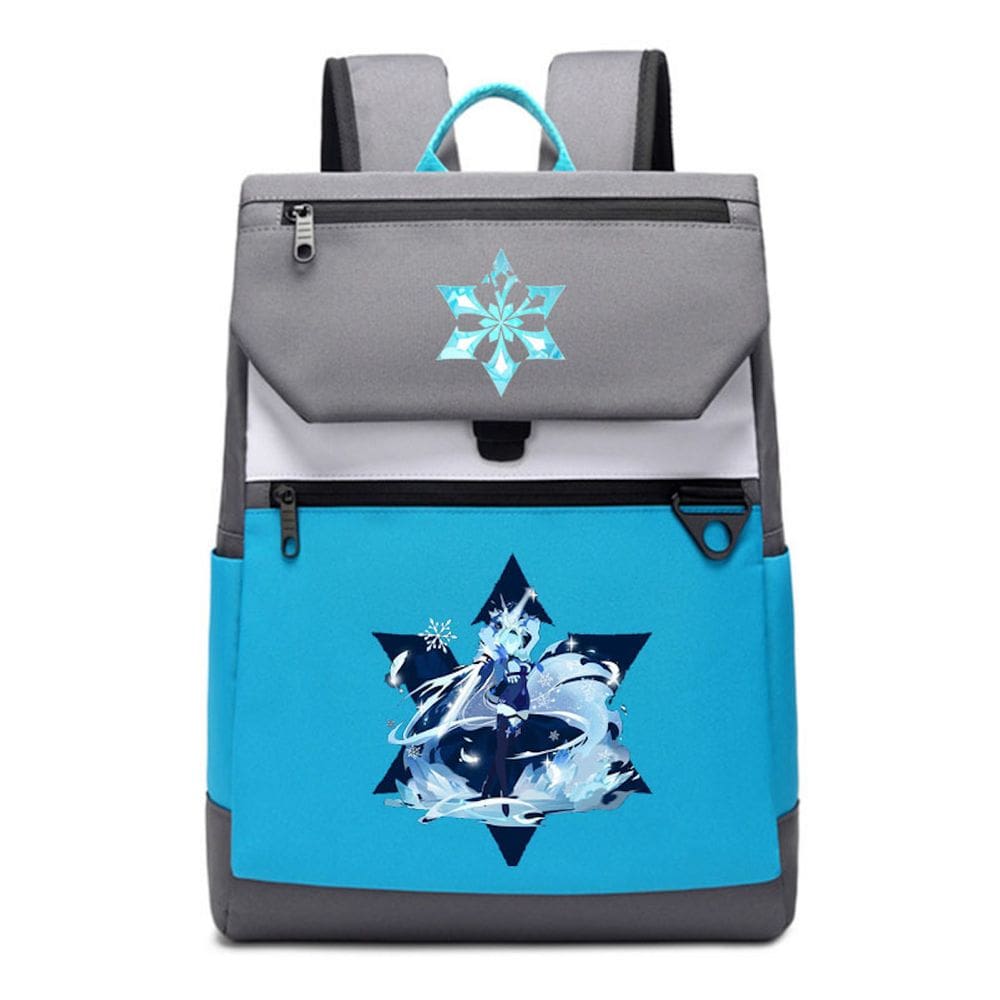 Mochila escolar Genshins Impactss Anime para crianças