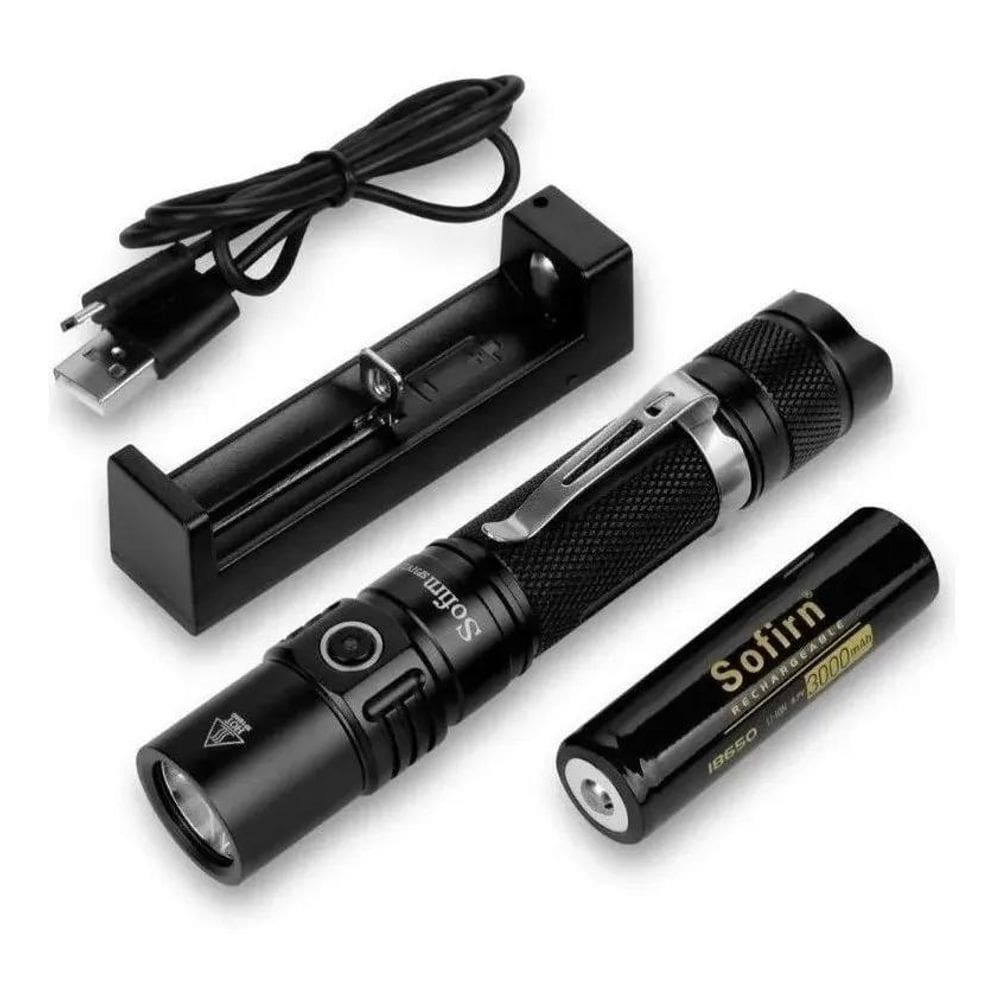 2X Lanterna Sofirn Sp31 V2.0 1200 Lúmens 225M Strobe
