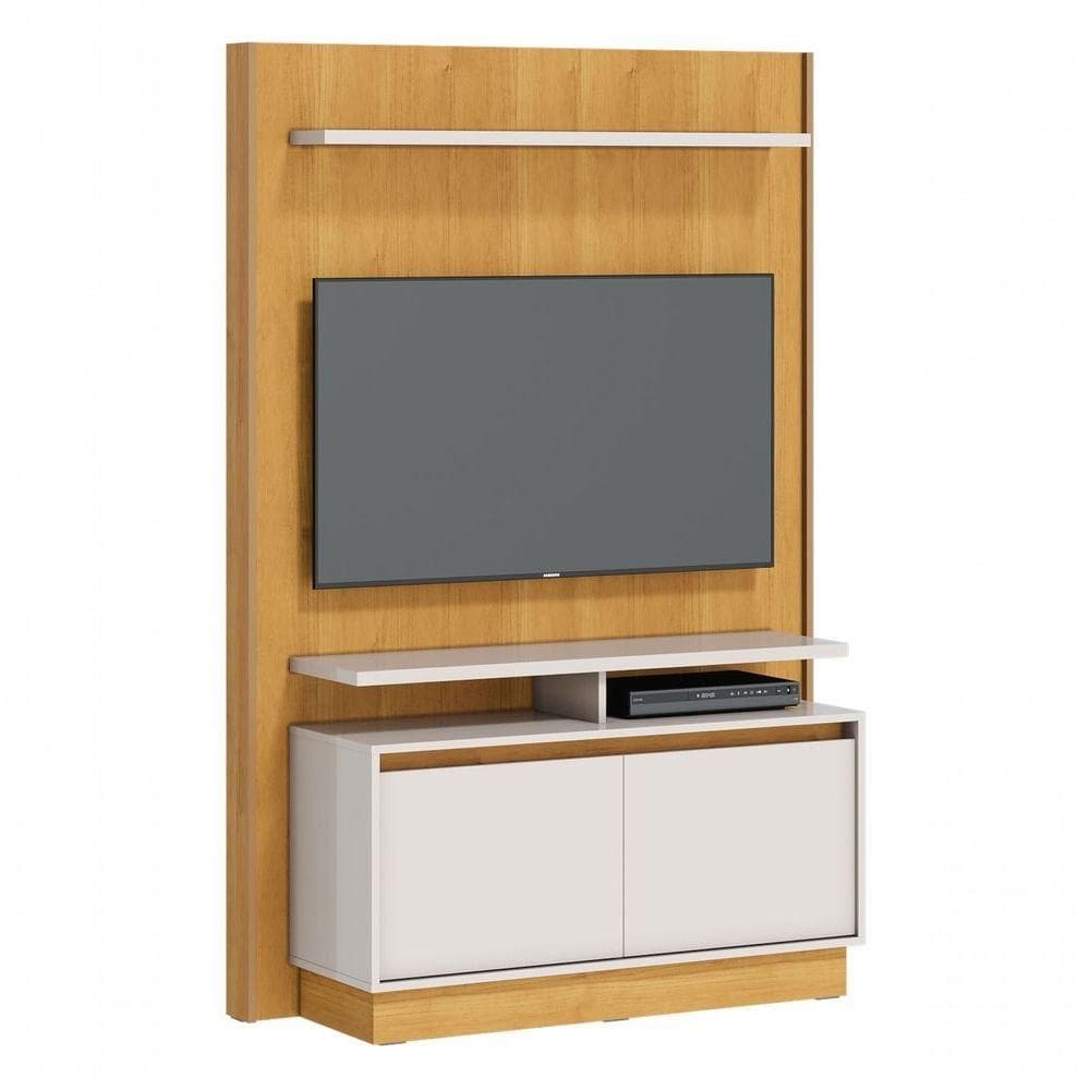 Home Theater Fit Nature Com Off White - Imcal Móveis