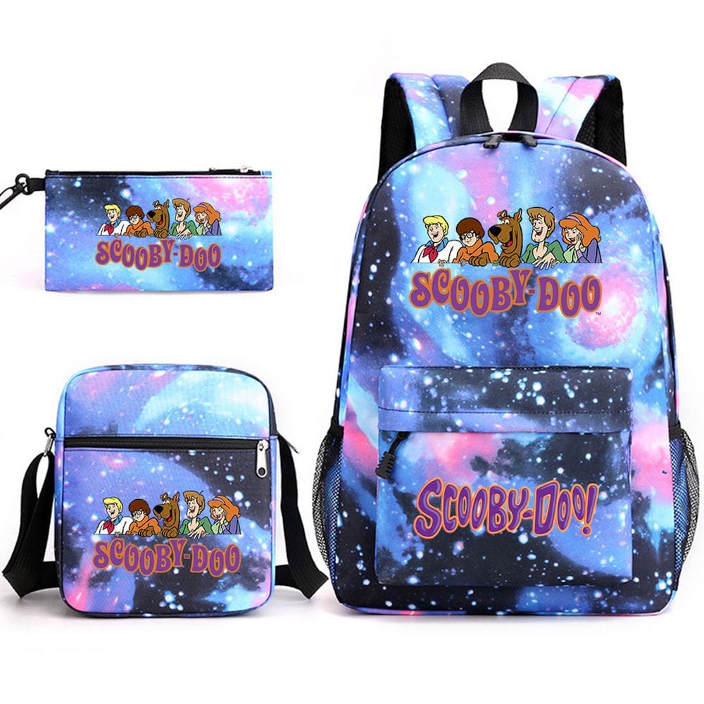 Conjunto de mochilas escolares ScoobyDoos, 3 unidades para estudantes
