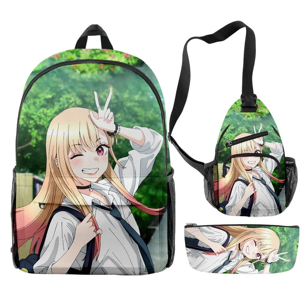 Conjunto de mochilas My Dress Up Darlings Anime School 3 unidades/lote