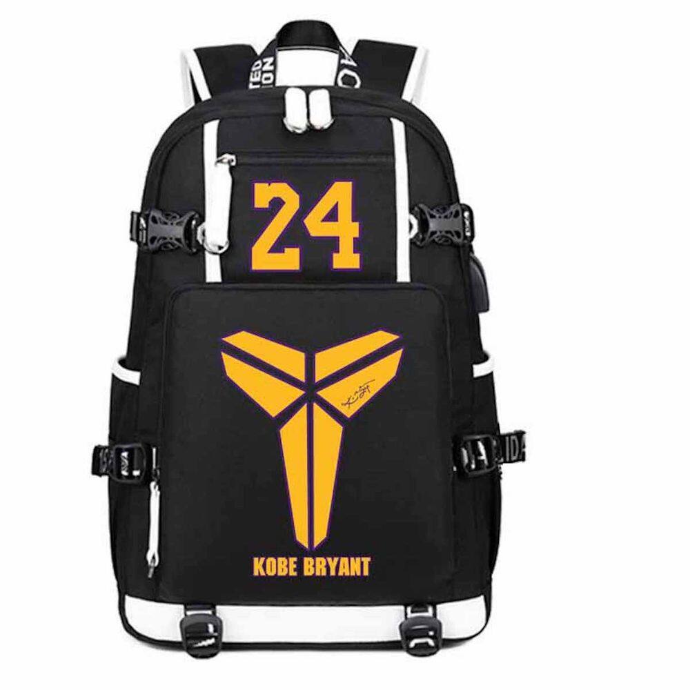 Mochila Kobes Bryants Cartoon Kids School Oxford Cloth