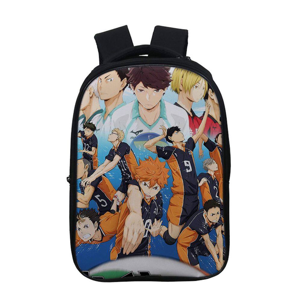 Mochila Anime School Haikyuus Hinata Sh para crianças