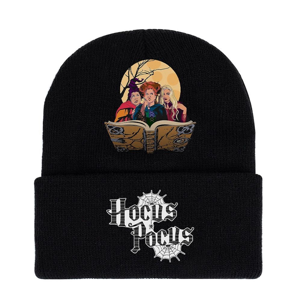 Chapéu de malha Hocuss Pocuss Anime Winter Warm unissex 17x20cm