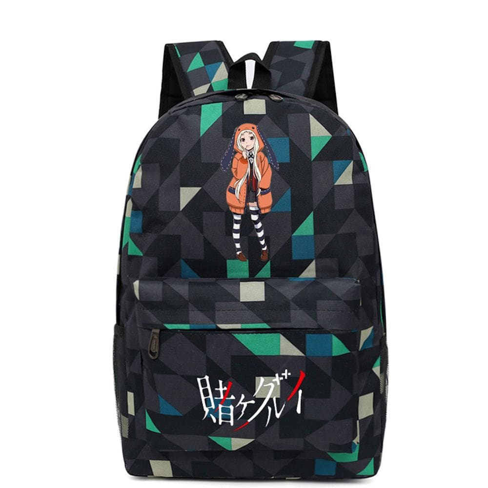 Mochila Kakegurui Yomozuki Runa Cartoon Kids School 31x14x42cm