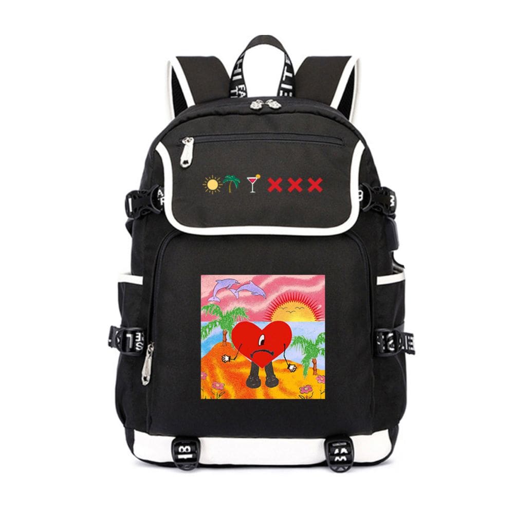 Mochila Uns Veranos Sins Tis Cartoon Kids School 37x16x45cm