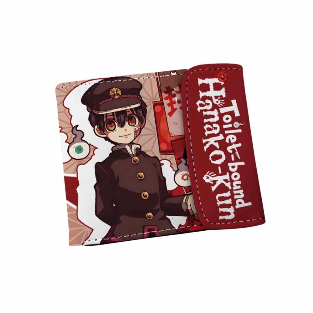Carteira Hanakoskuns Anime C PU 12x10x2cm com 4 compartimentos para cartões