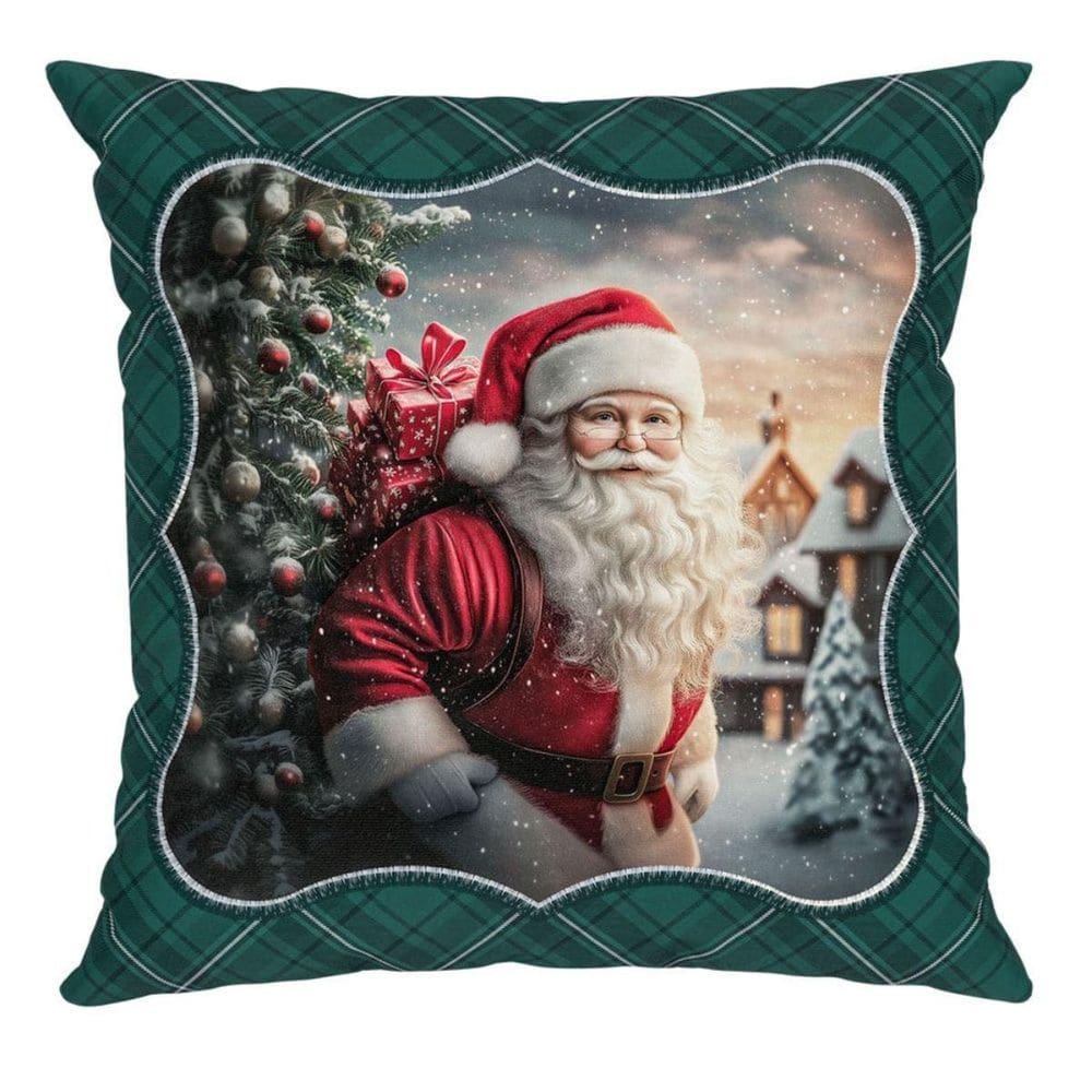 Almofada De Natal Papai Noel 558 43Cm