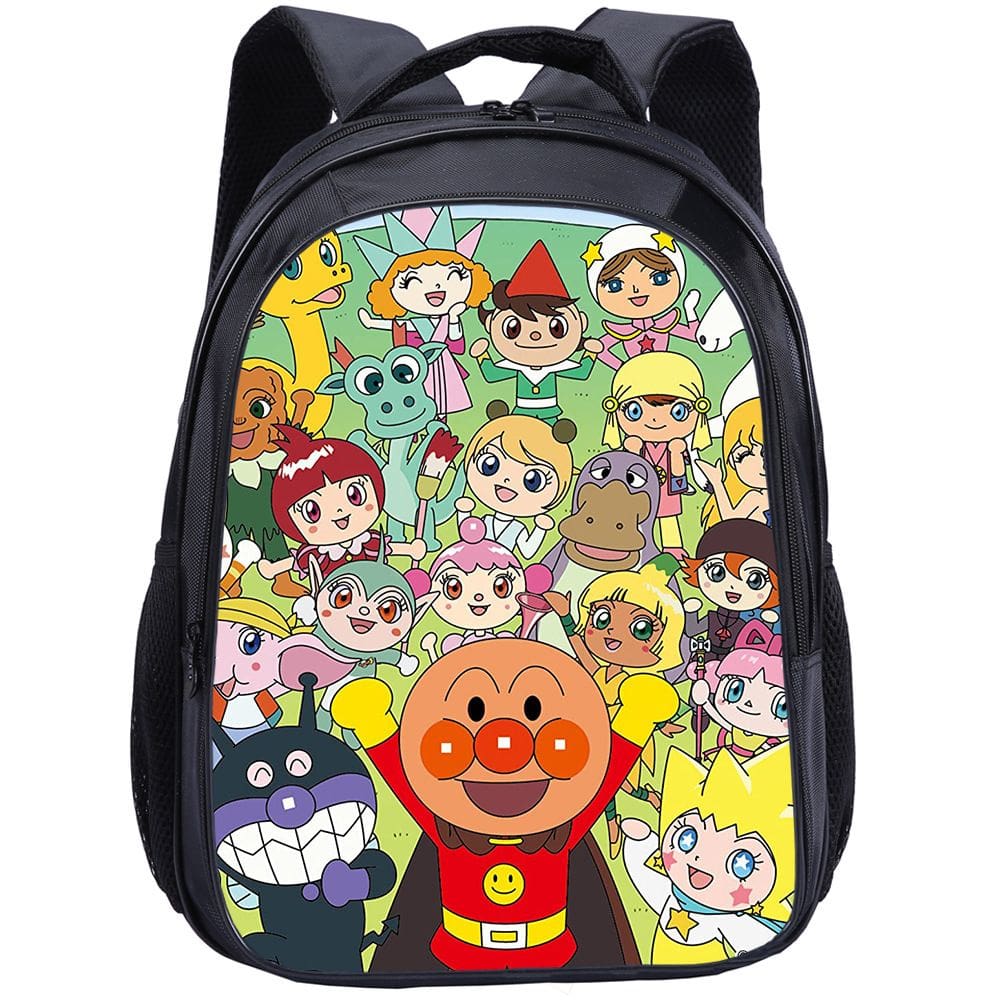 Mochila escolar Anpanmans Anime School Bag 30x13x40cm