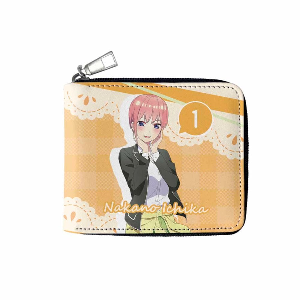 Carteira Quintessentials Quintuplets Nakanos Ichikas Anime