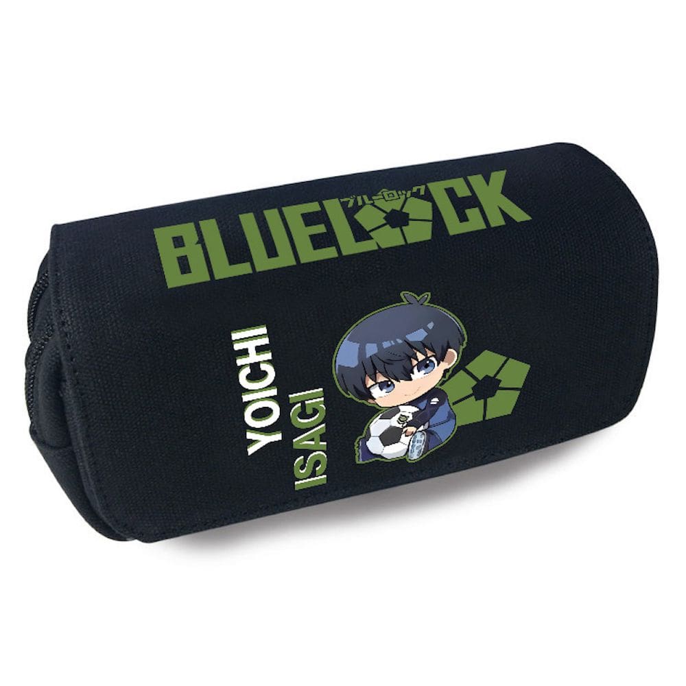 Estojo para lápis Blues Locks Cartoon Anime de grande capacidade