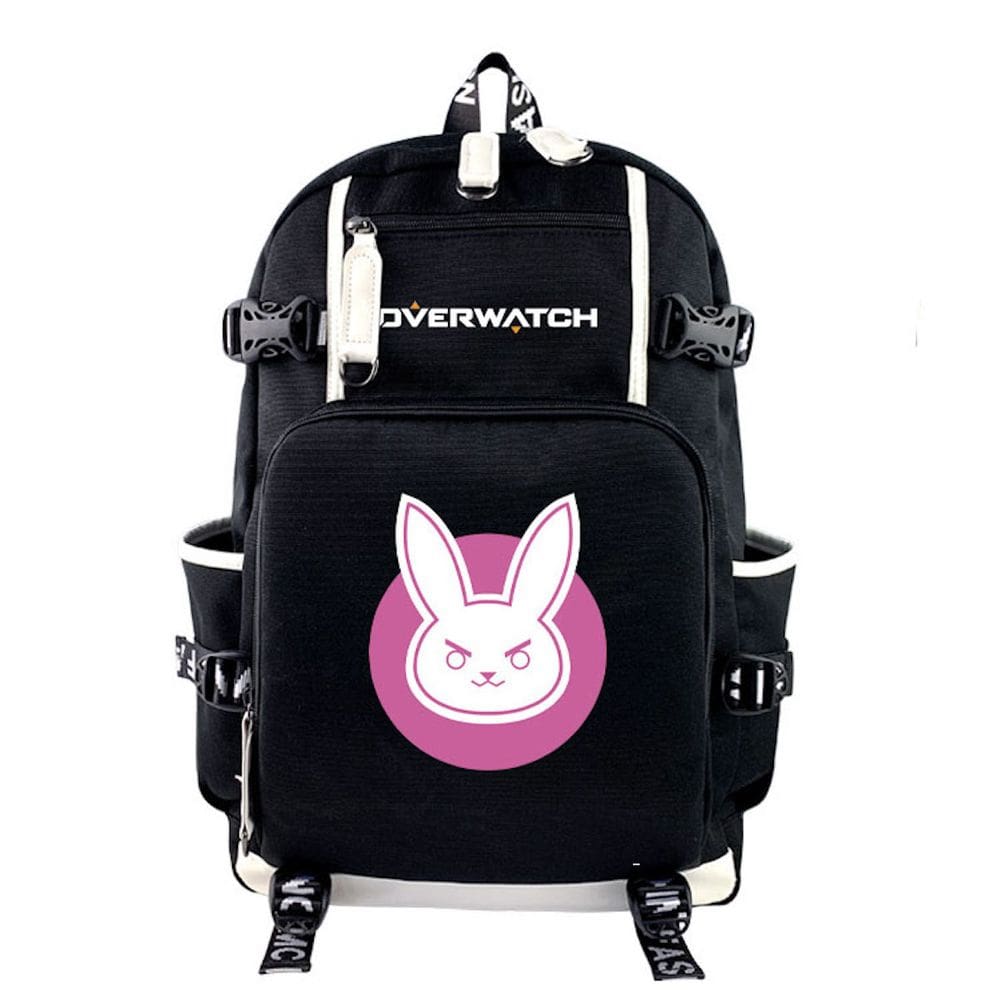 Mochila escolar Anime DVA Overwatches Kids 35x14x46cm