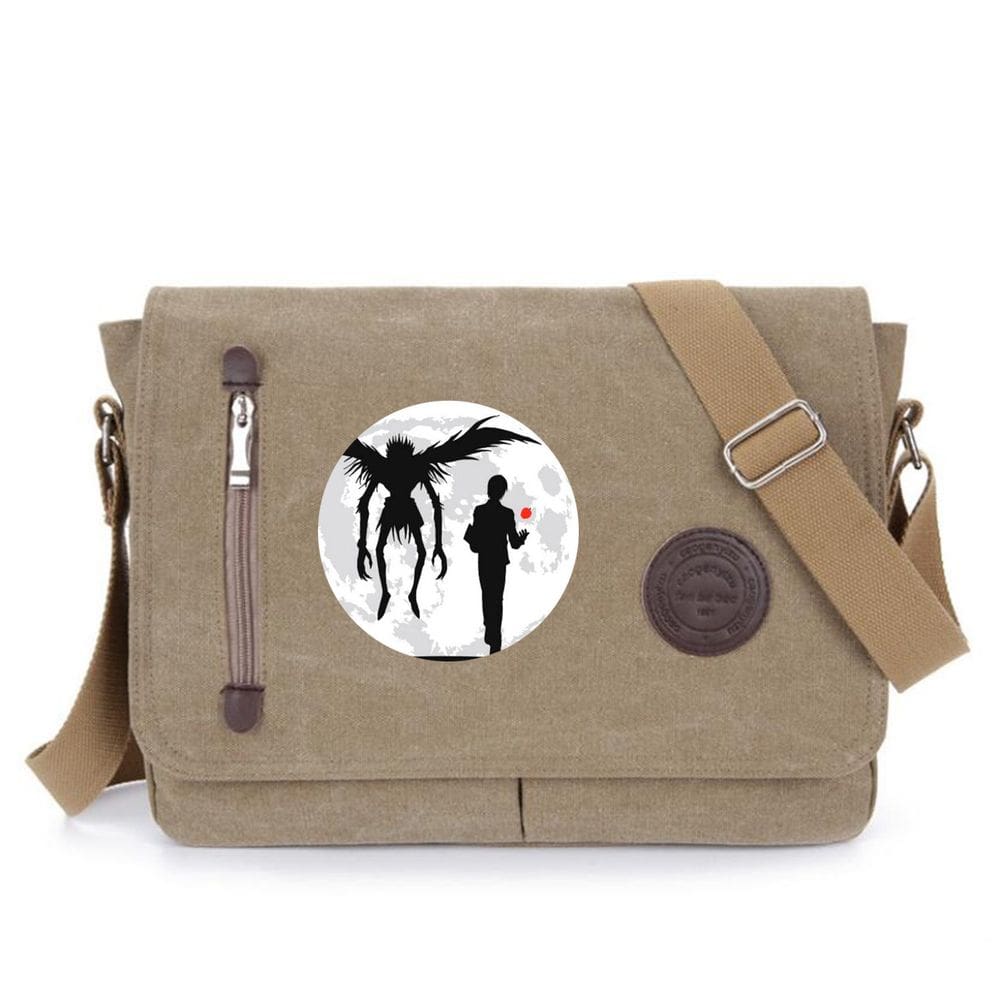 Bolsa de ombro de lona anime Messenger Bag Deaths Notes