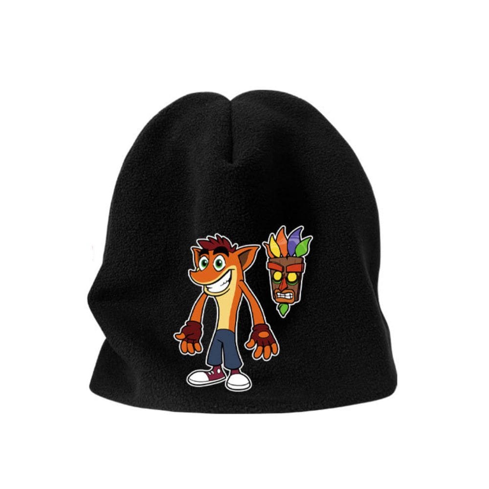 Chapéu de malha Crash Bandicoot Anime Winter Beanie 58cm