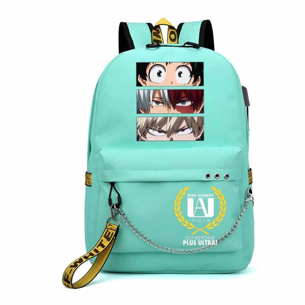 Mochila My Hero Academia Midoriya Izuku Todoroki Shoto