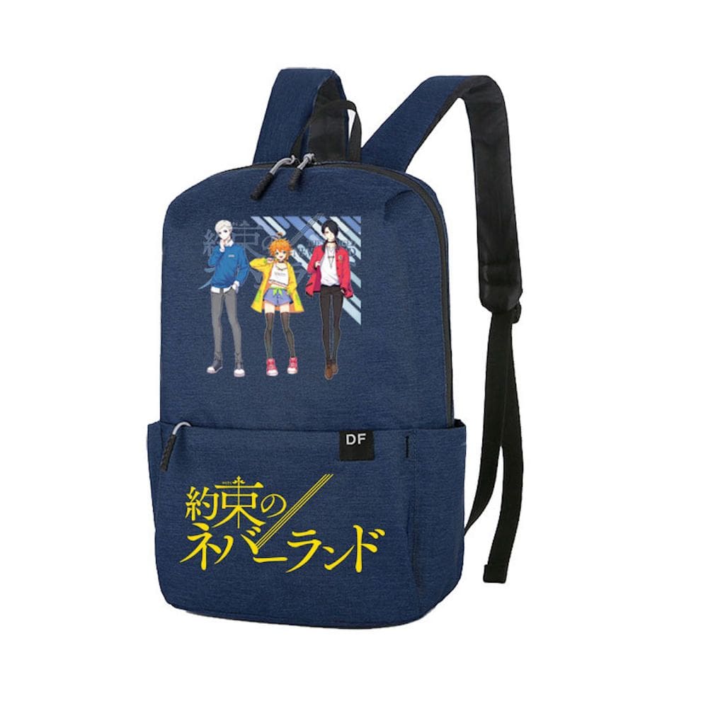 Mochila Promises Neverlands Cartoon Kids School Oxford