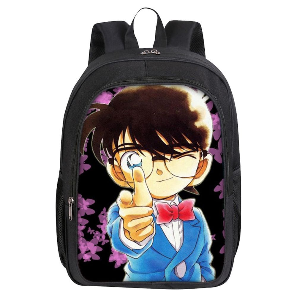 Mochila Detetives Conans Conans Edogawas Cartoon Kids