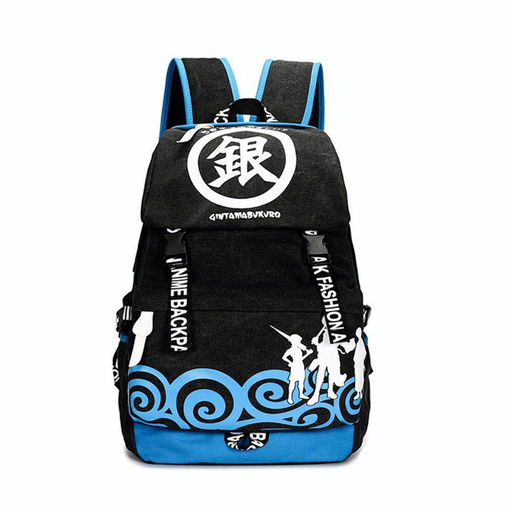 Mochila escolar Gintamas Cartoon Kids Anime 31x15x43cm