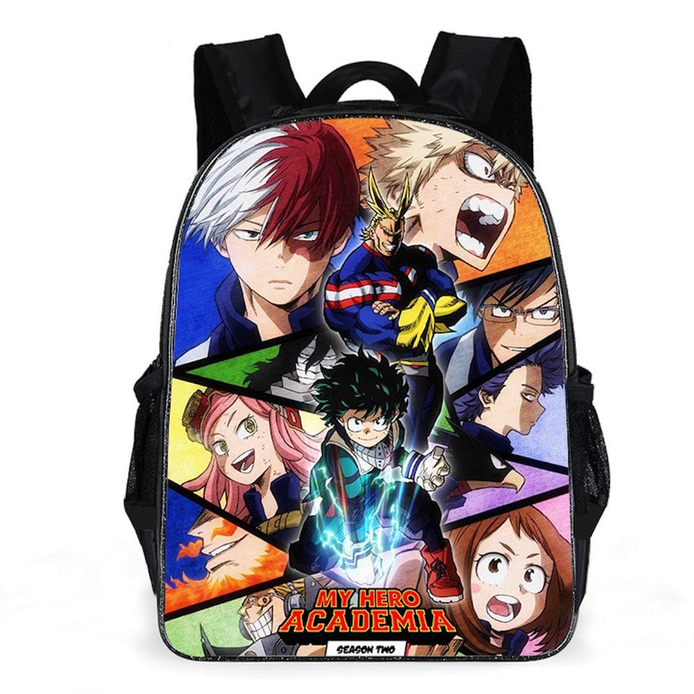Mochila My Hero Academia Midoriya Izuku Todoroki Shoto