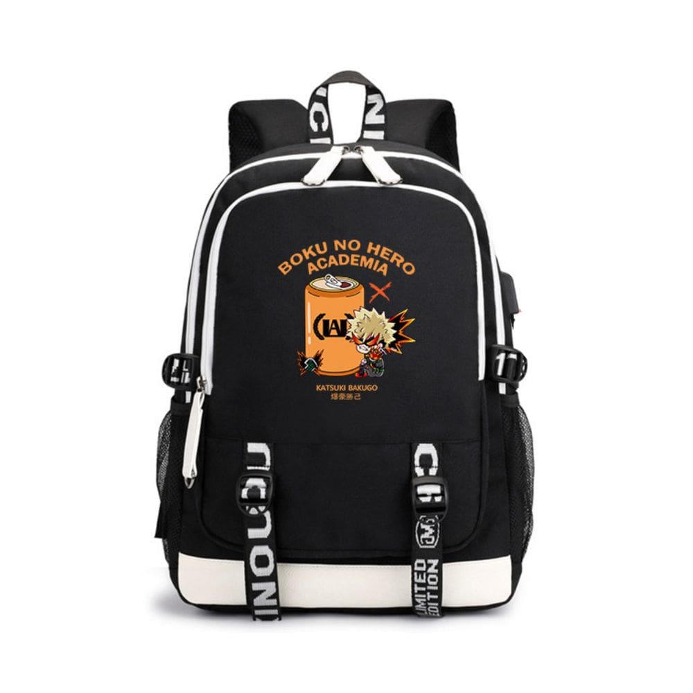 Mochila My Heros Academias Bakugous Katsukis Cartoon Kids