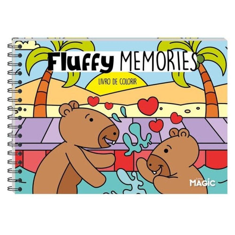 Fluffy Memories - Para Colorir