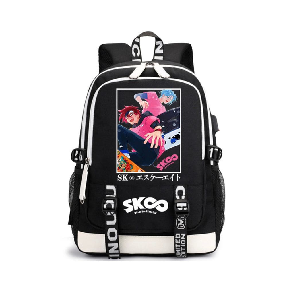 Mochila SK8 Rekis Snows Cartoon Kids School Oxford 33x15x48cm