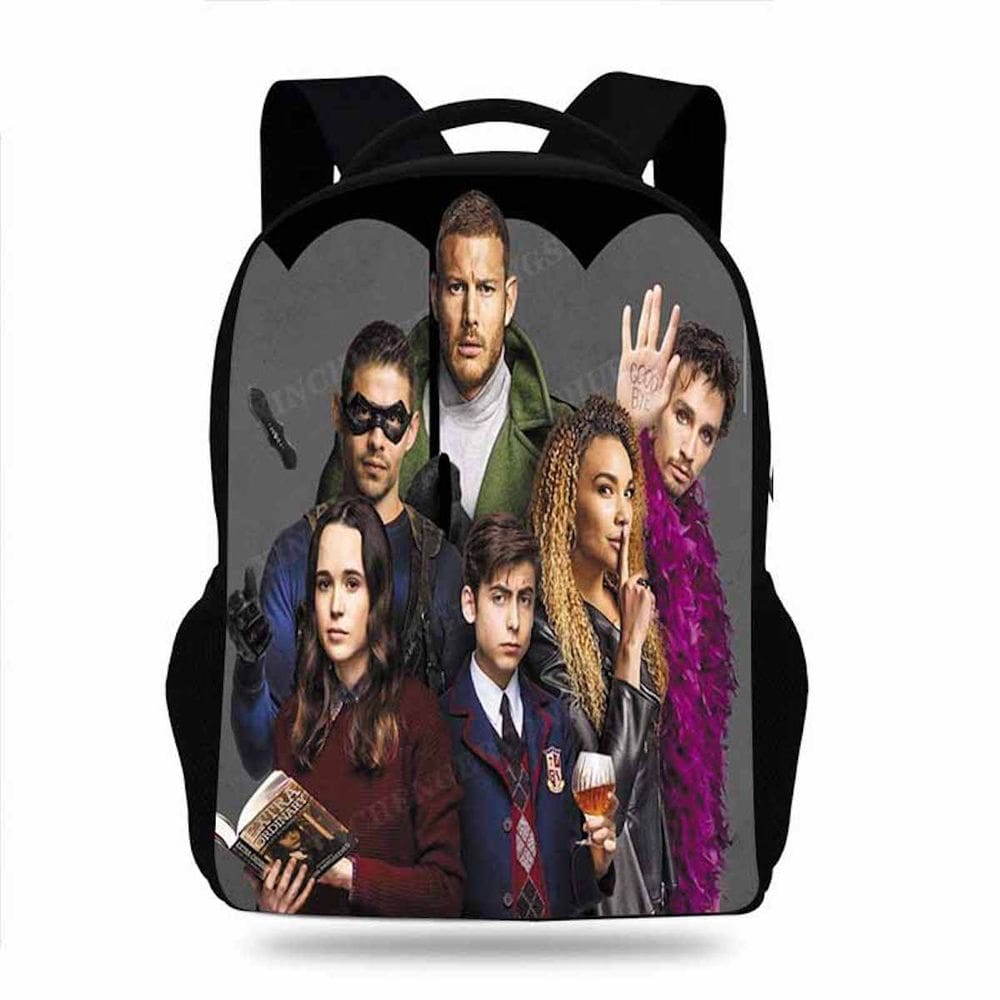 Mochila Umbrellas Academys Cartoon Kids School Oxford