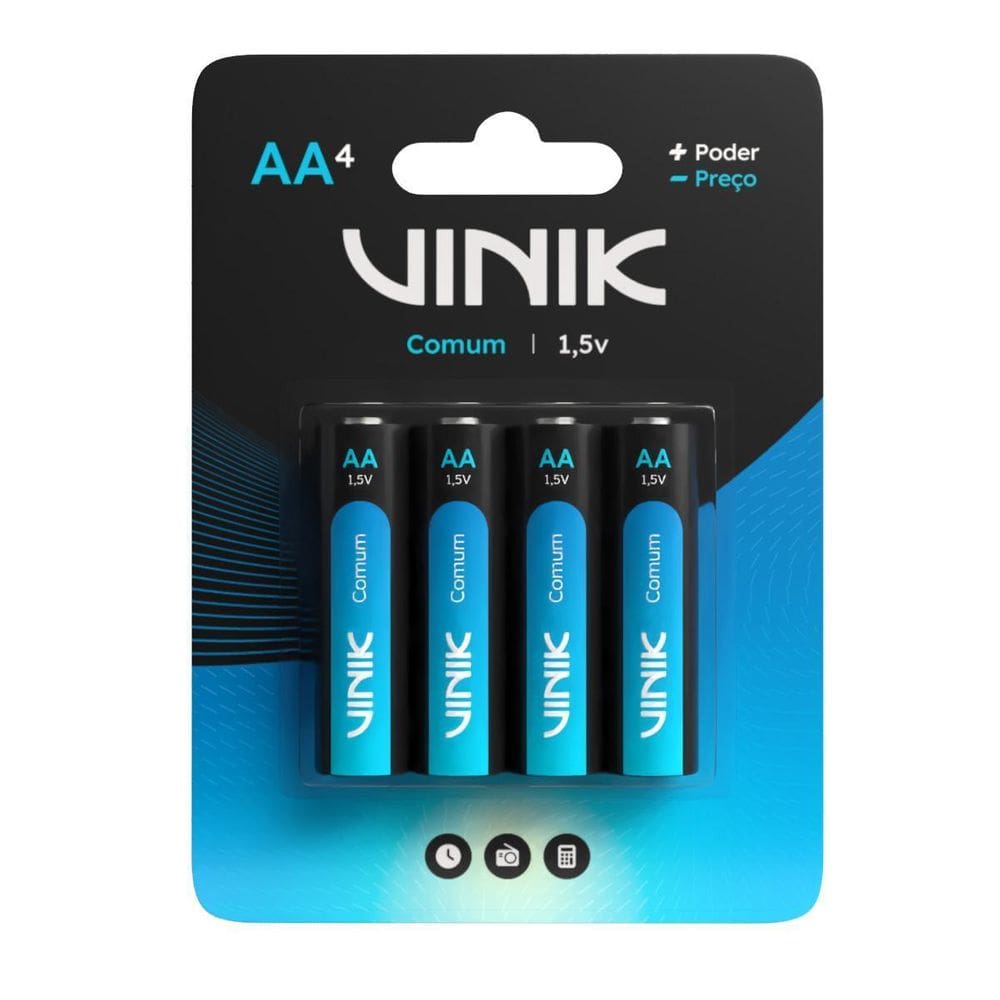 Pilha Comum Aa C/4 1.5V - Vp2Ab4C