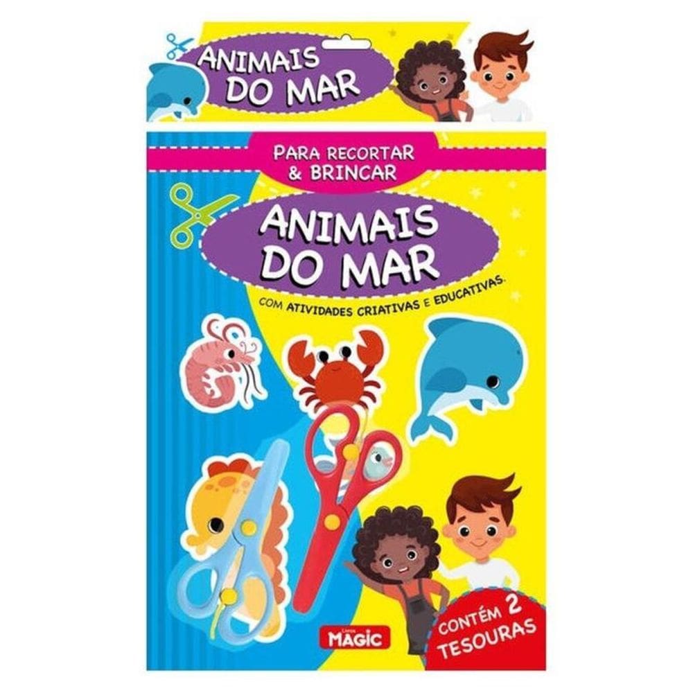 Para Criar E Brincar Com Os Animais Do Mar