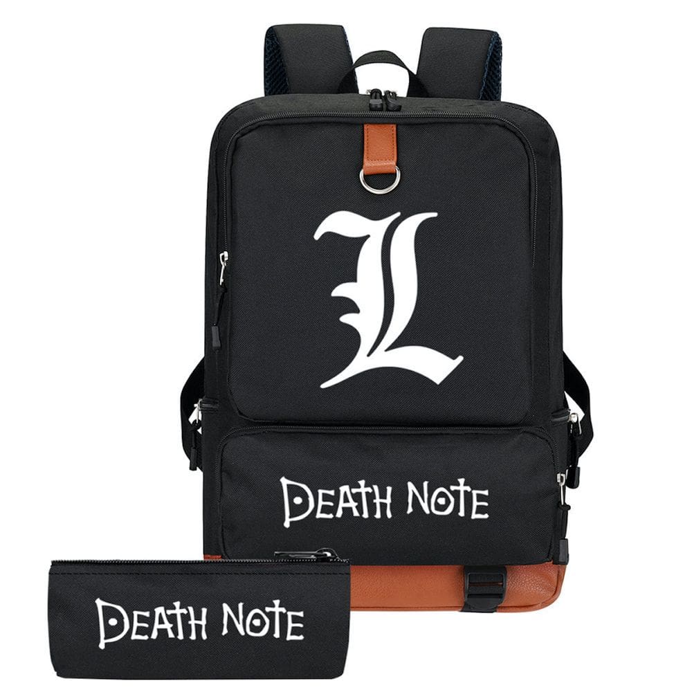 Mochila escolar Anime Death Note Children Oxford 30x17x40cm