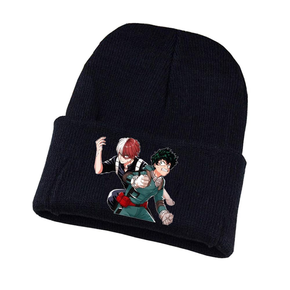 Chapéu de malha My Heros Academias Anime Winter Beanie