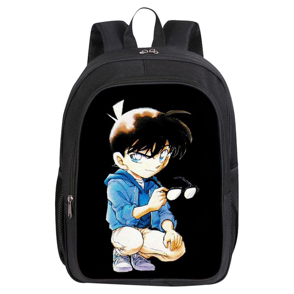 Mochila Detetives Conans Conans Edogawas Cartoon Kids
