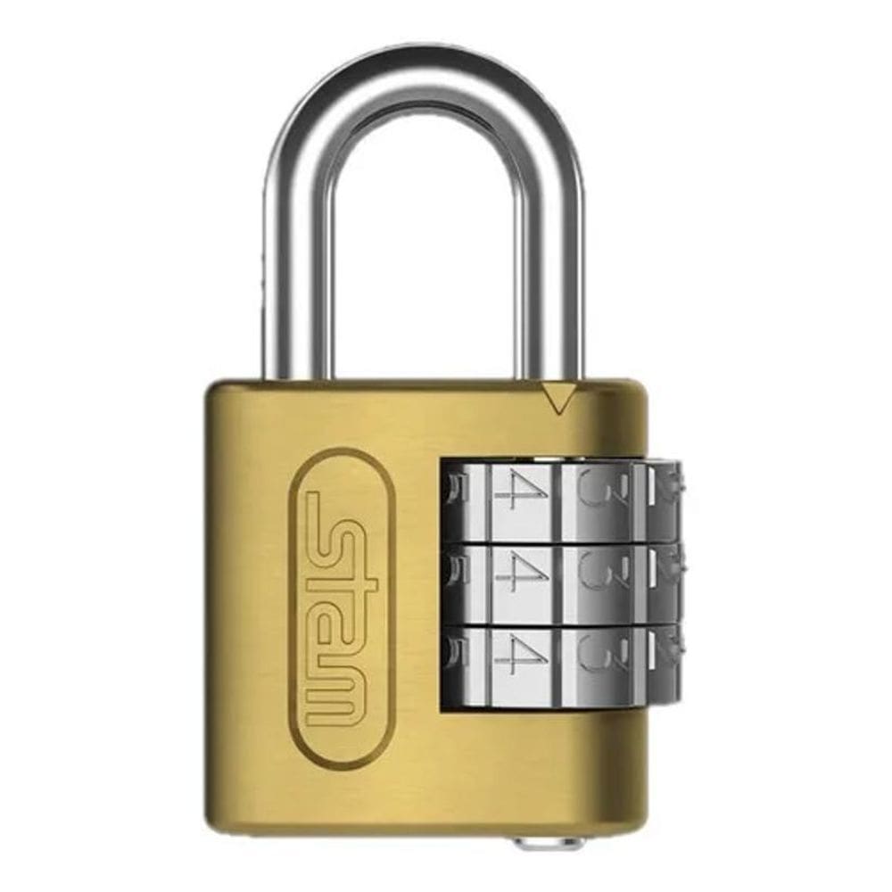 2X Cadeado Segredo 25Mm Stam Zamac Segredo Pequeno Malas Bol