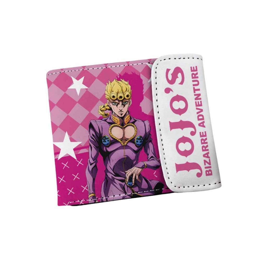 Carteira JoJos Bizarres Adventures Giornos Giovannas Anime