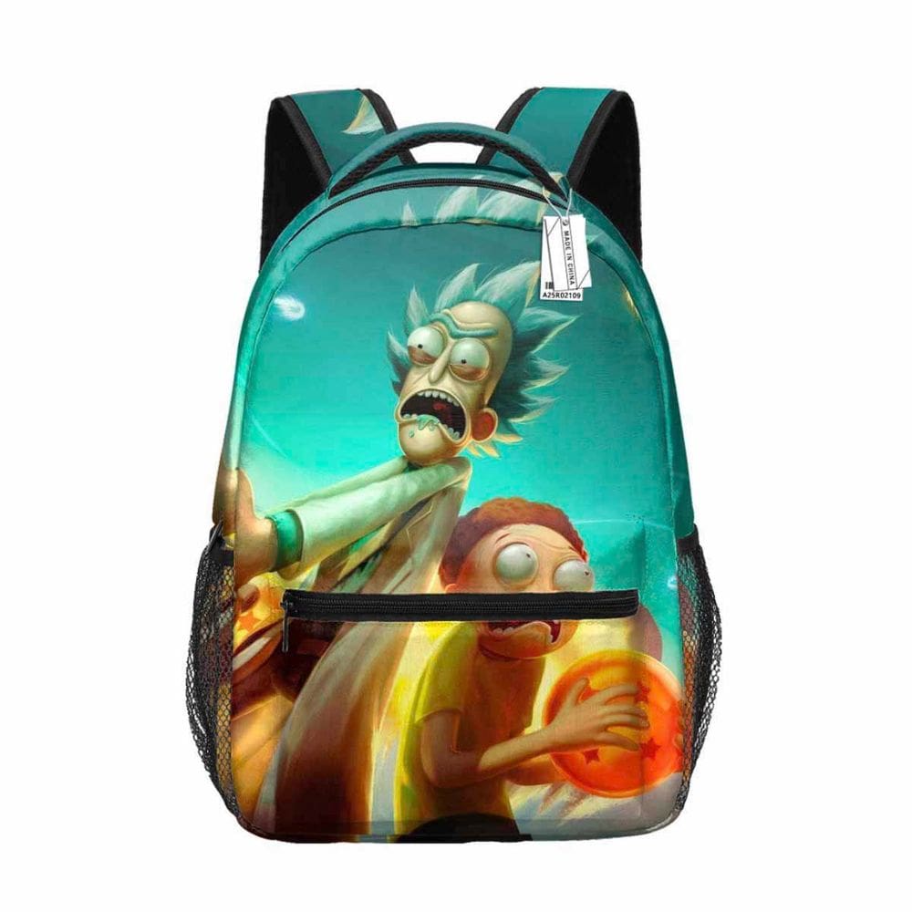 Mochila Walkings Deads Cartoon Kids School Anime 30x17x40cm