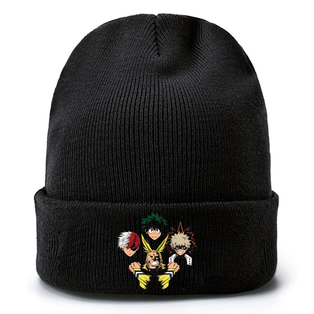 Chapéu de malha My Heros Academias Anime Winter Beanie