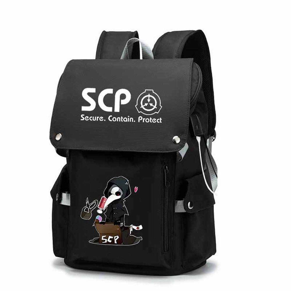 Mochila SCPS Foundations Cartoon Kids School Oxford 0,7 kg