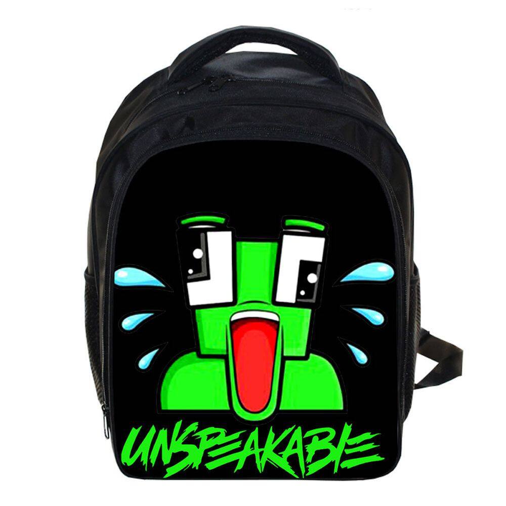 Mochila escolar Unspeakables Kids Anime Poliéster 24x14,5x33cm