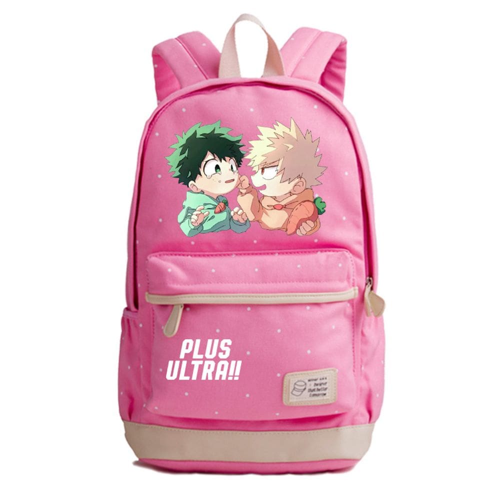 Mochila My Hero Academia Midoriya Izuku Bakugou Katsuki
