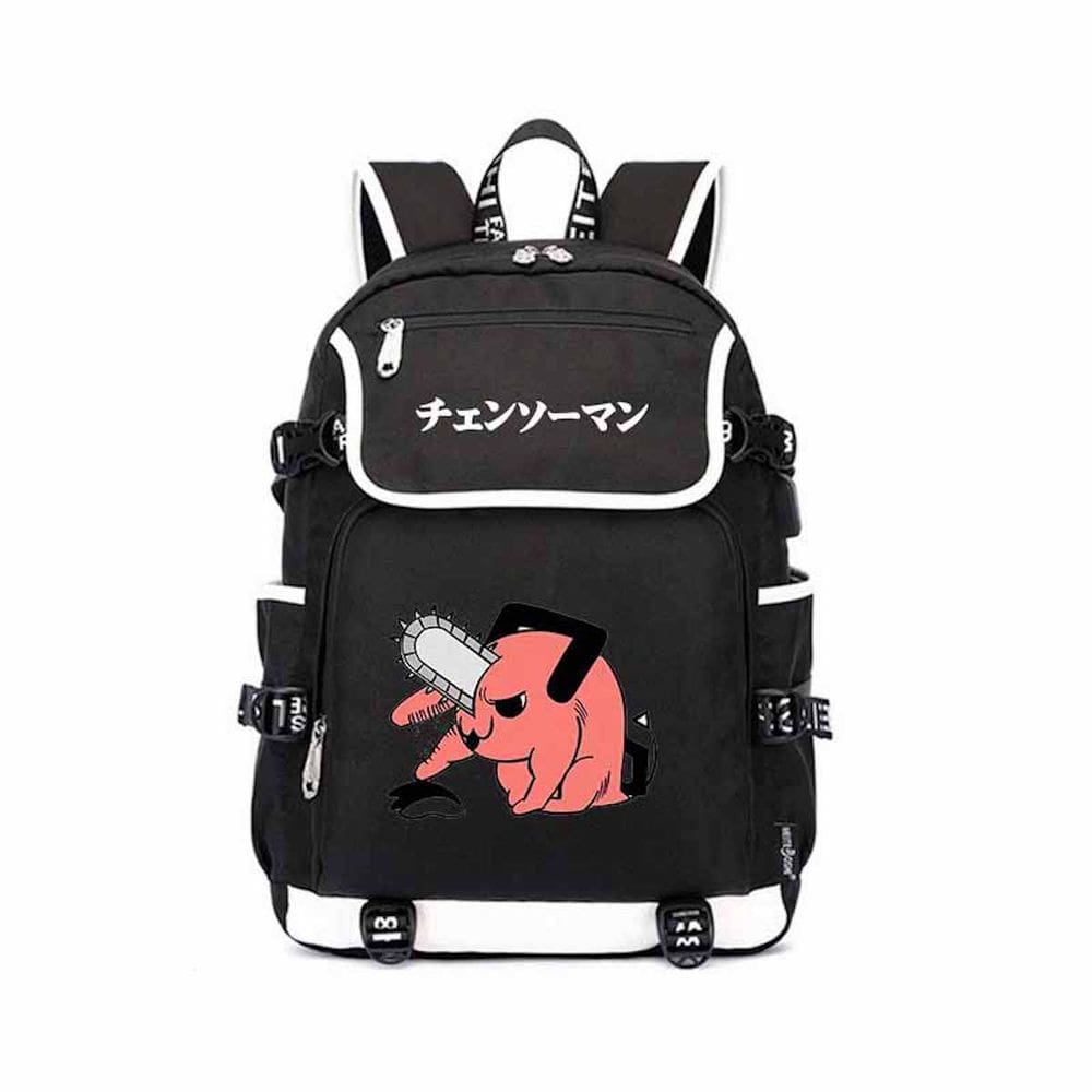 Mochila Cartoon Kids School Chainsaws Mans Pochitas Anime B
