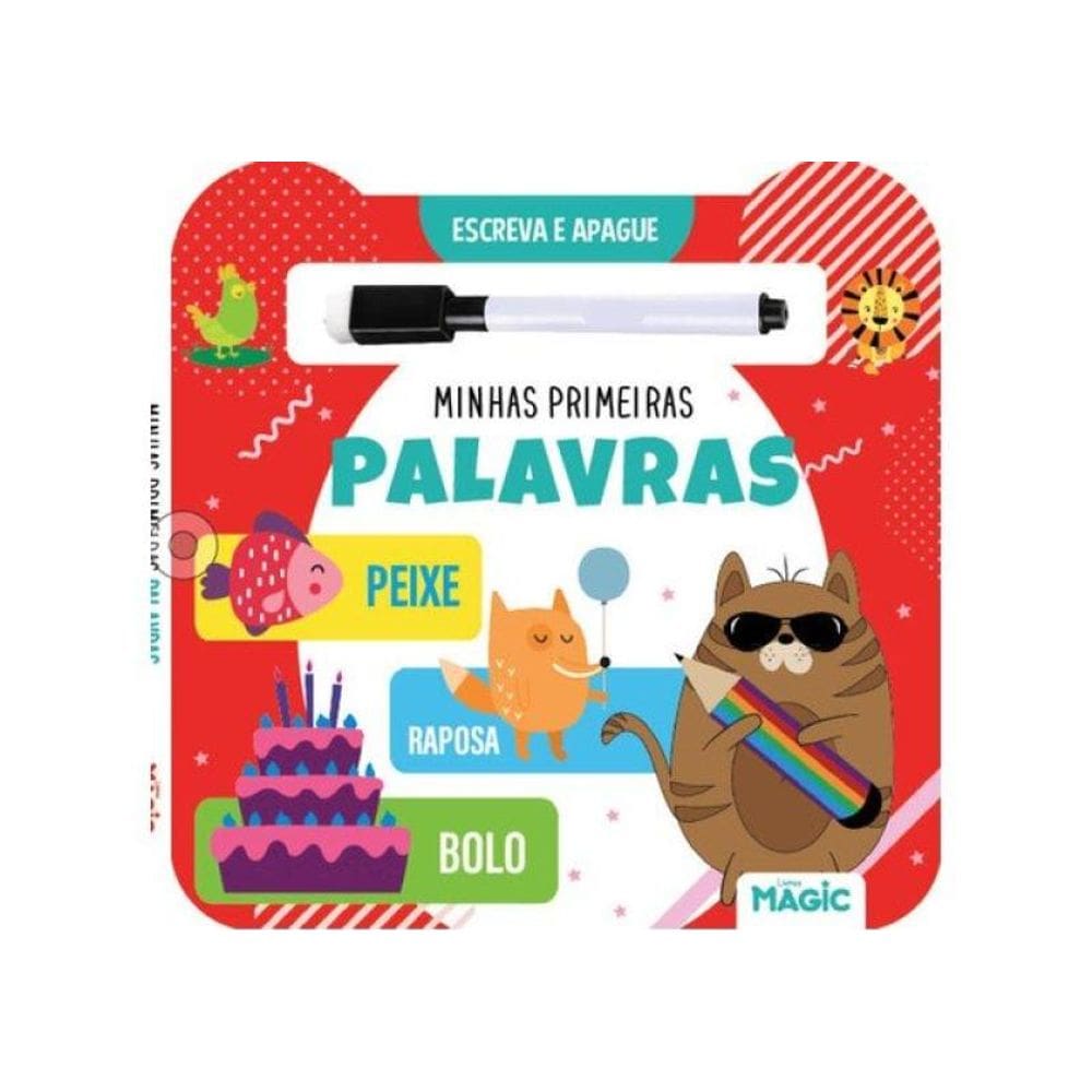 Escreva E Apague - Minhas Primeiras Palavras