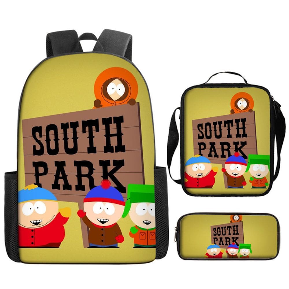 Conjunto de mochilas South Parks Erics Cartmans Stans Marshs Kyles Brof