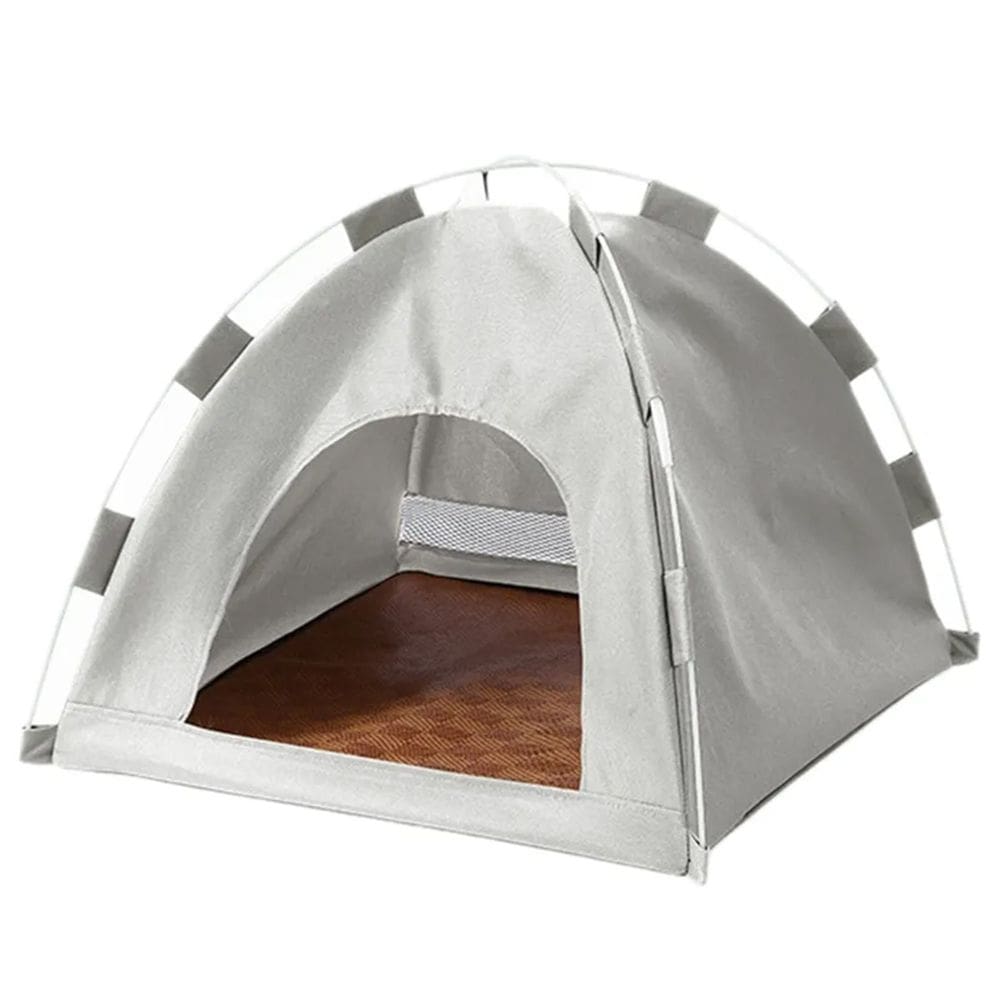 Tenda Caminha Gato Cachorro Pet Coleho Animais Estimaçao Cabana Arranhador Dobravel