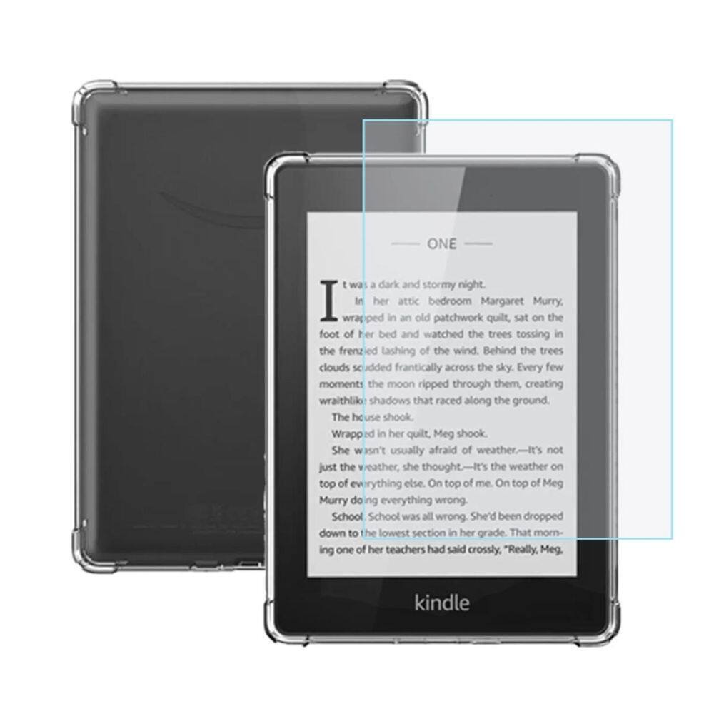 Case Borda Para Kindle Paperwhite 12 7.0 Sa569P + Película